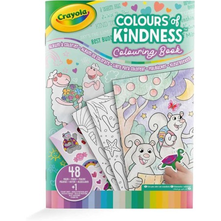 Album para colorear + stickers colours