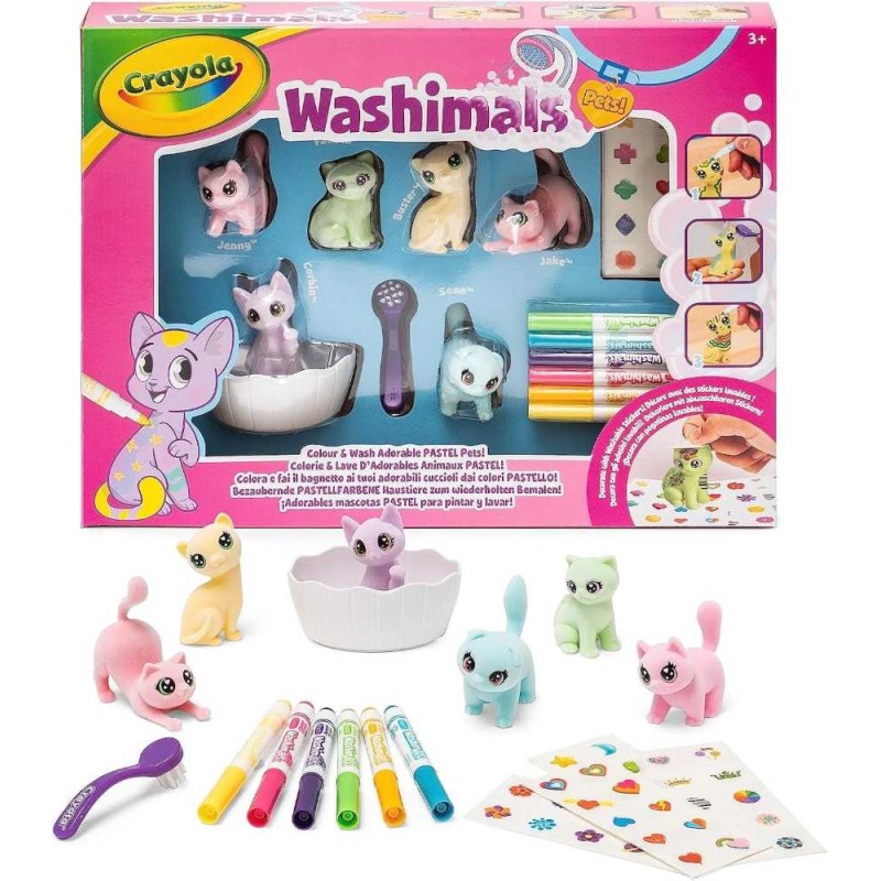 Washimals Nueva Bañera y 6 Mascotas Past