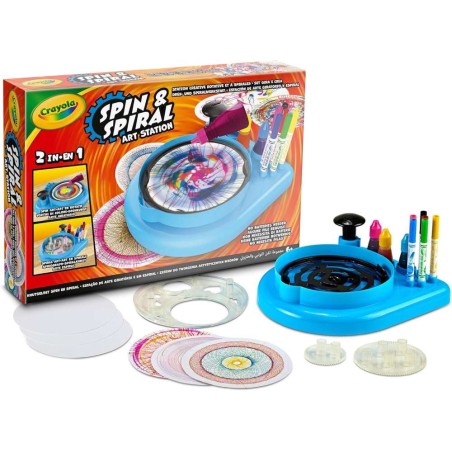Spin and Spiral Art Station 2 en 1 