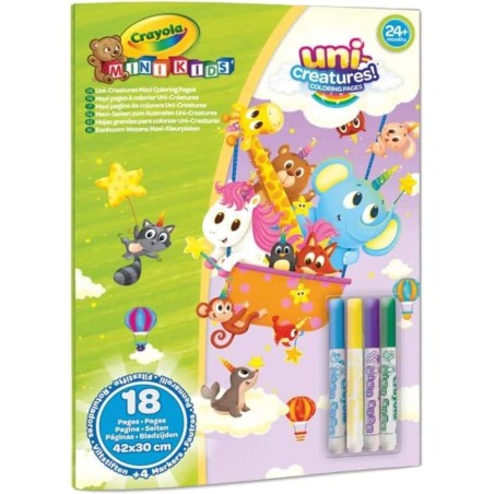 Crayola - Maxi álbum gigante de animales