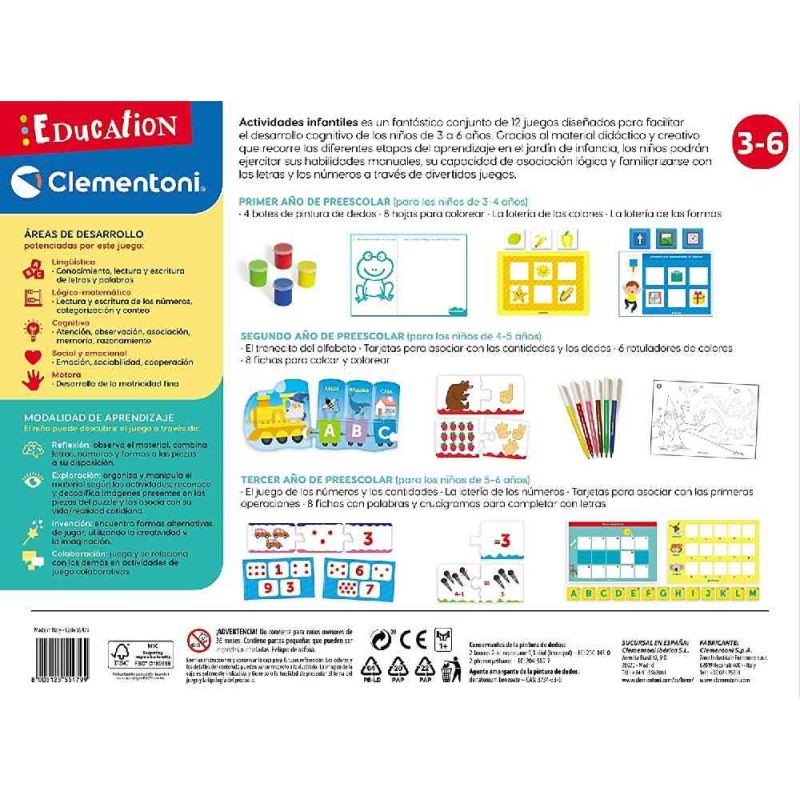 ACTIVIDADES INFANTILES 1º, 2º Y 3º DE PR