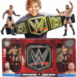 WWE Championship Playset con Muñeco Drew