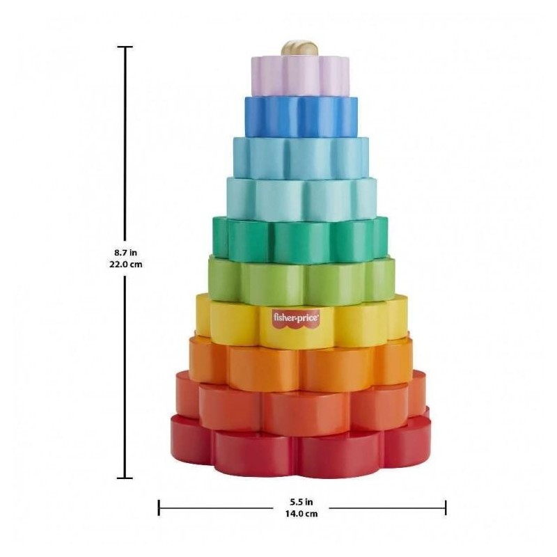 Fisher-Price Pirámide de Aros apilable