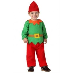 DISFRAZ DUENDE / ELFO NAVIDAD 0-6 MESES