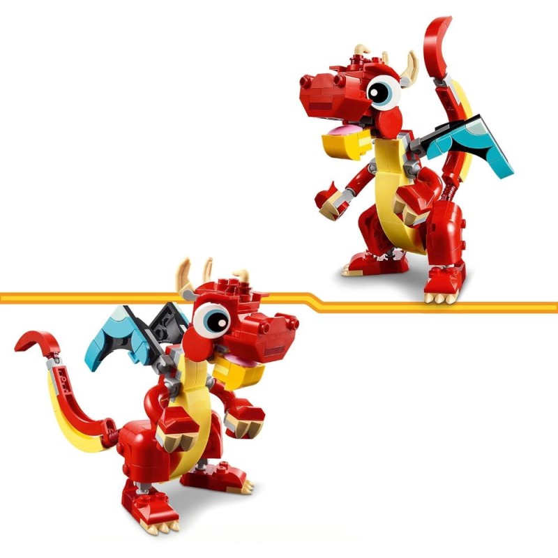LEGO Creator 3 en 1 Dragón Ro