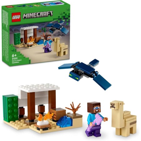 Minecraft Expedición Steve al Desierto