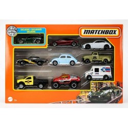 Matchbox Auto Básico Paquete de 9 Modelo 2
