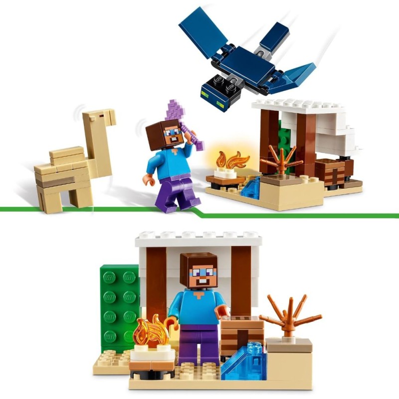 Minecraft Expedición Steve al Desierto