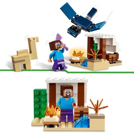 Minecraft Expedición Steve al Desierto