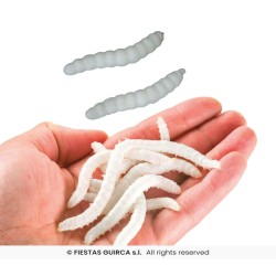 BLISTER 20 GUSANOS ELASTICOS 4 CMS
