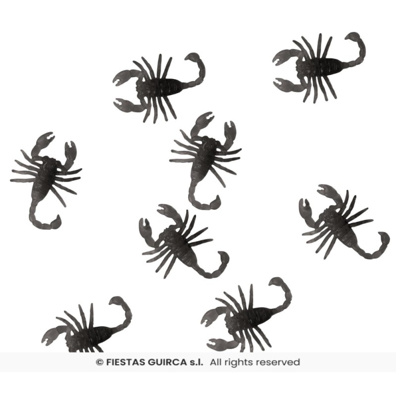 BOLSA 8 ESCORPIONES 6 CMS.
