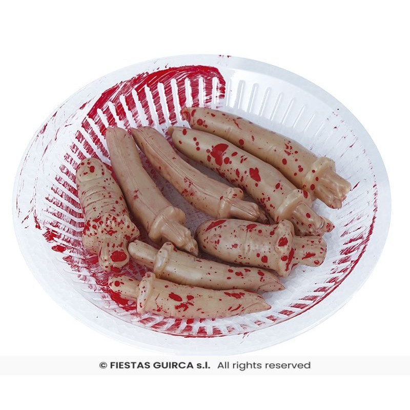 BANDEJA 8 DEDOS 19X12 CMS