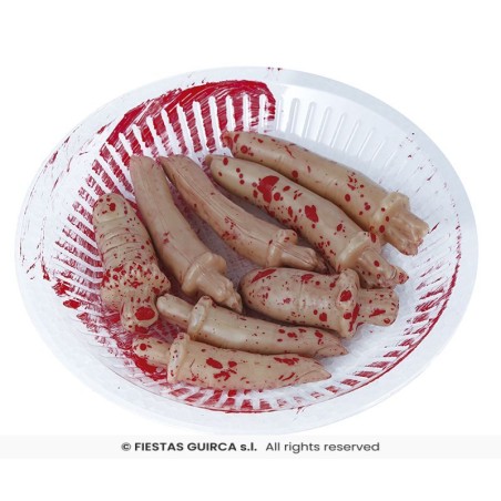 BANDEJA 8 DEDOS 19X12 CMS