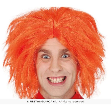 PELUCA NARANJA CHUCKY MUÑECO DIABOLICO