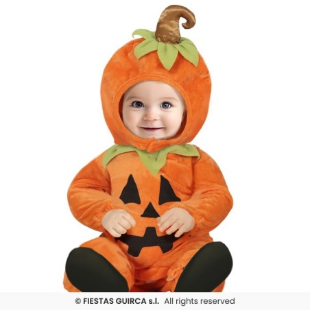 DISFRAZ PUMPKIN CALABAZA 12-18 Meses