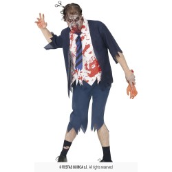 DISFRAZ COLEGIAL ZOMBIE 14-16 AÑOS