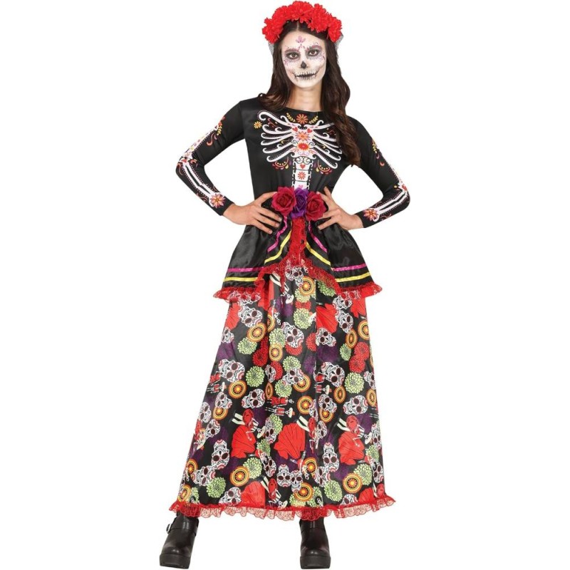 DISFRAZ CATRINA 14-16 AÑOS