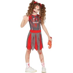 DISFRAZ ANIMADORA ZOMBIE 5-6 AÑOS