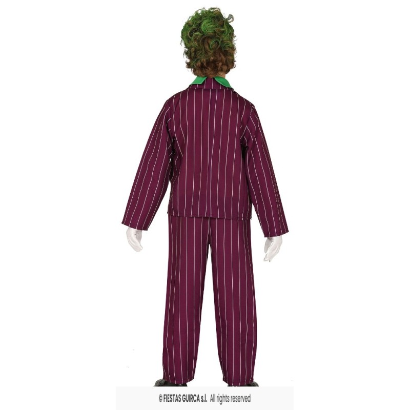 DISFRAZ JOKER CRAZY VILLAIN 3-4 Años
