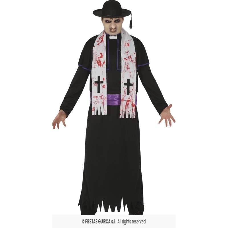 DISFRAZ CURA ZOMBIE PRIEST (XL)