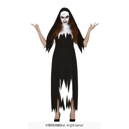 DISFRAZ MONJA ZOMBIE XL 44-46