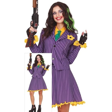 DISFRAZ MRS.LAUGHT HARLEY QUEEN(M)