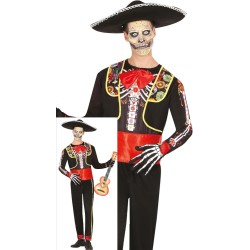 DISFRAZ CATRIN MARIACHI SKELETON T.M 48-