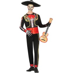 DISFRAZ CATRIN MARIACHI SKELETON T.M 48- 2