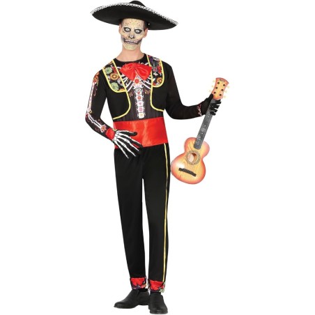 DISFRAZ CATRIN MARIACHI SKELETON T.M 48-