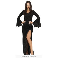 DISFRAZ MORTICIA GOTHIC MADAMME (L)