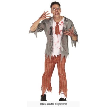 DISFRAZ COLEGIAL ZOMBIE SCHOOLER (M)