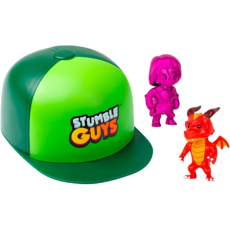 Stumble Guys Pack Gorra Con 2 Figuras So