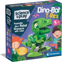 DINO BOT T-REX, SET DE ROBOT PARA MONTAR