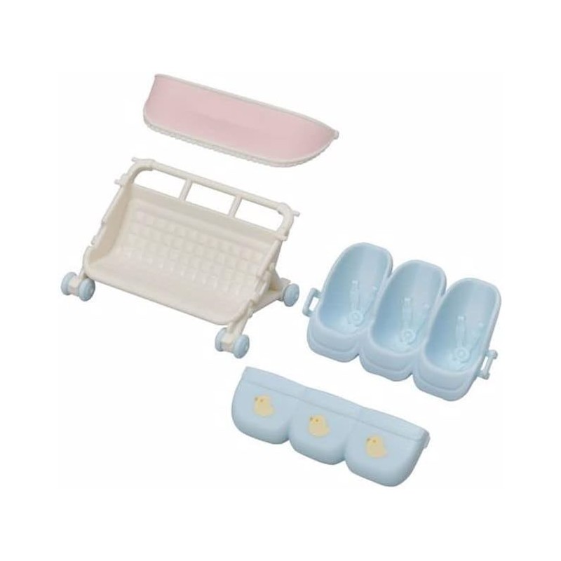 Carrito De Trillizos