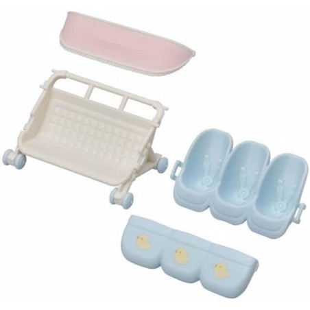 Carrito De Trillizos