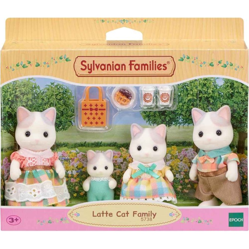 Familia De Gatps Leche