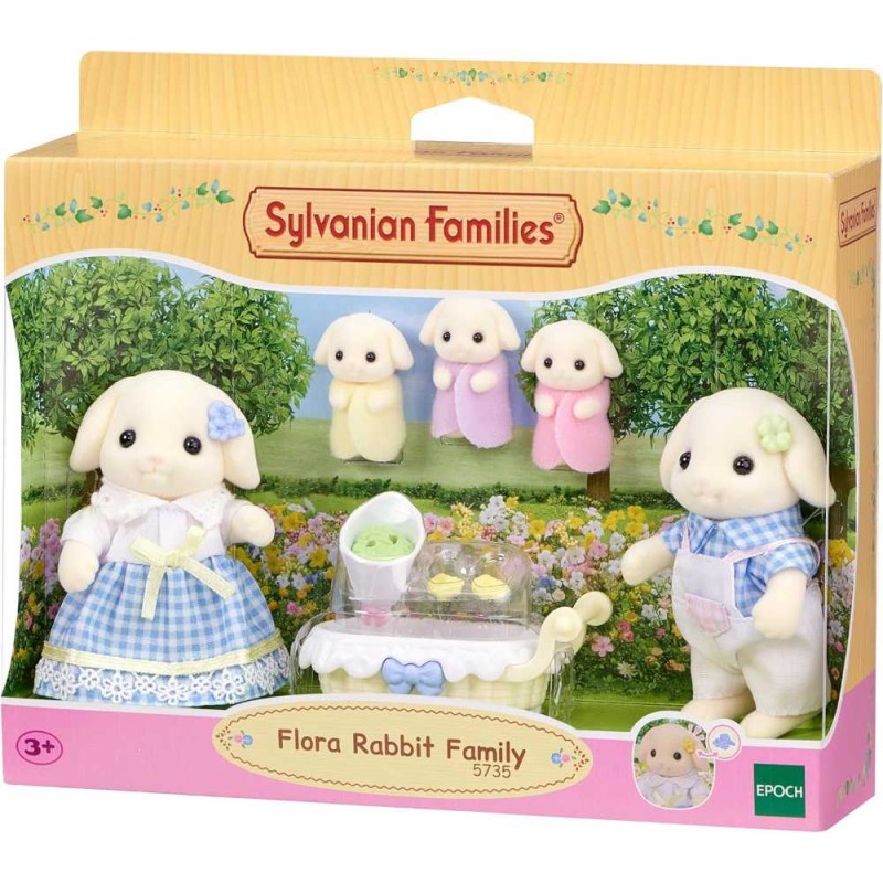 Flora Rabbit Family
