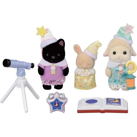 El Trío De Bebés De Fiesta De Pijamas