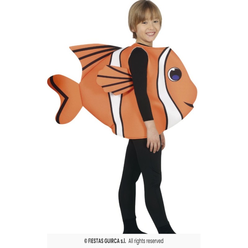 DISFRAZ PEZ NEMO 5-6 Años