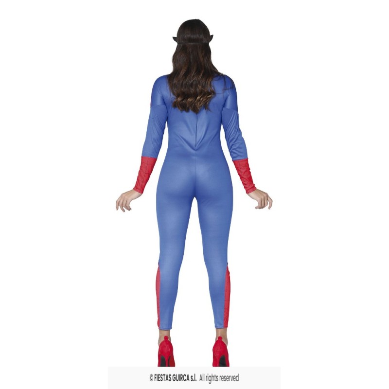DISFRAZ SUPERHEROINA SPIDERGIRL T.S 36-3