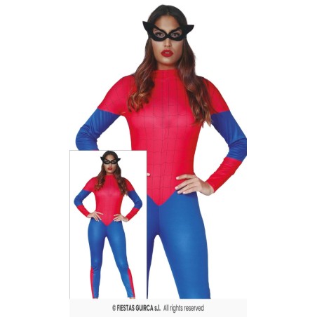 DISFRAZ SUPERHEROINA SPIDERGIRL T.S 36-3