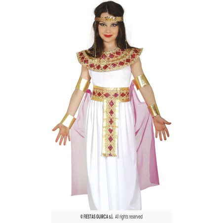 DISFRAZ EGIPCIA CLEOPATRA 10-12 Años