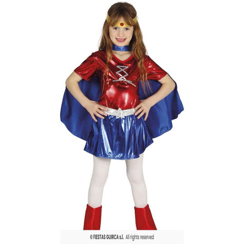DISFRAZ SUPERHEROINA WONDER 10-12 AÑOS