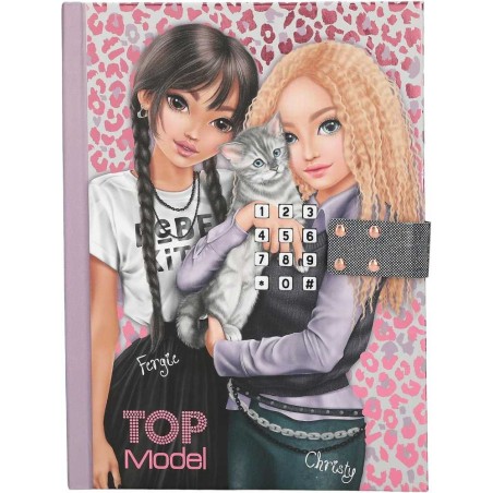 Diario con código secreto TopModel colec