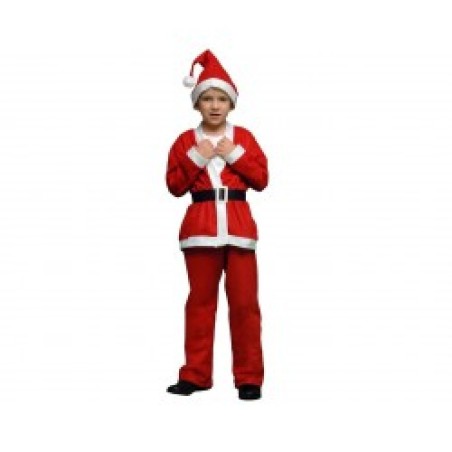 DISFRAZ  PAPA NOEL 10-12 AÑOS BASICO