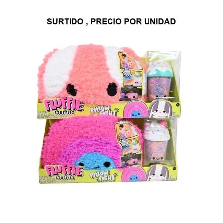 Fluffie Stuffiez - Almohada peluche aspi
