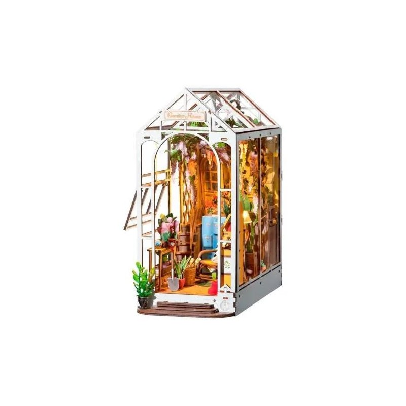 Robotime Flower House Sujetalibros