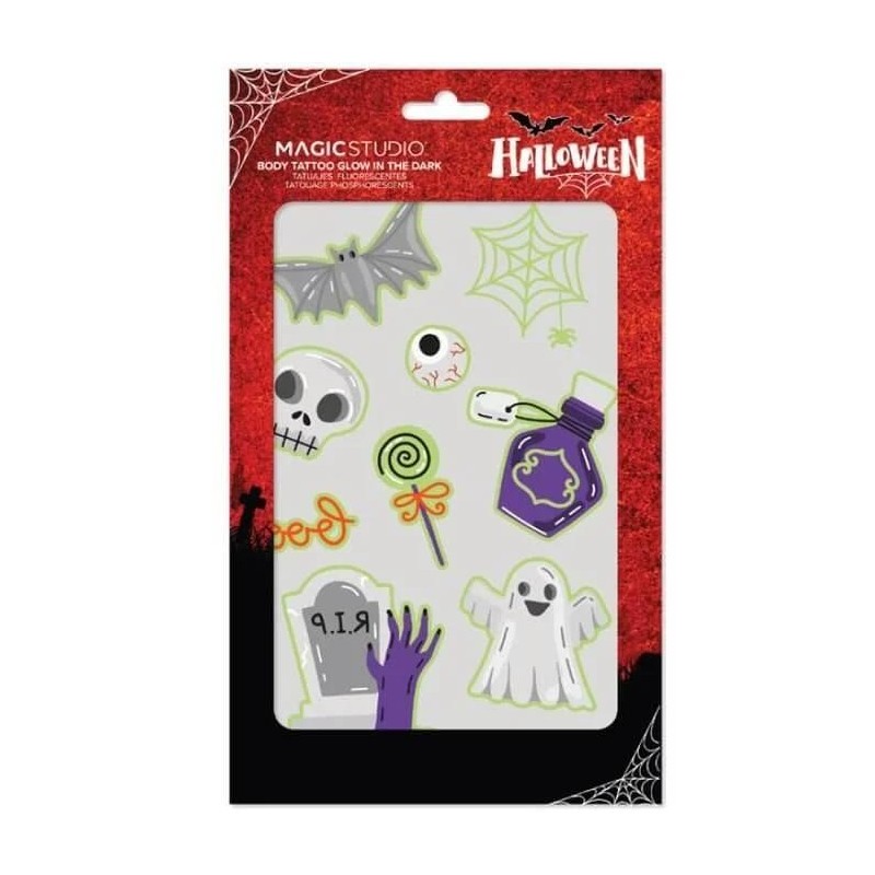 MAGIC STUDIO HALLOWEEN TATOO STICKER