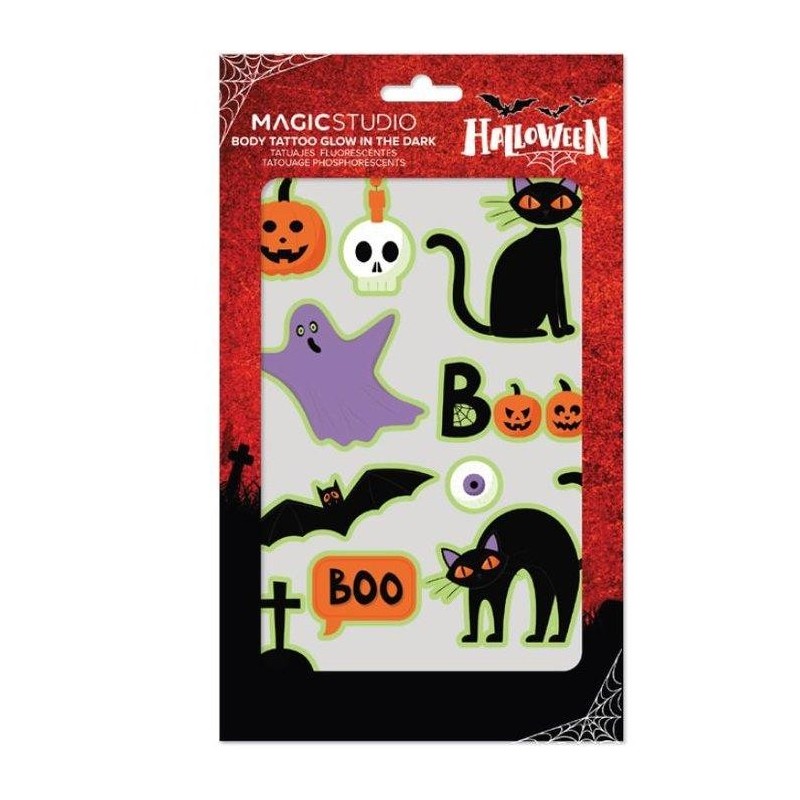 MAGIC STUDIO HALLOWEEN TATOO STICKER GLI