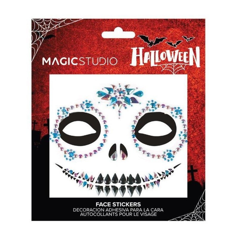 MAGIC STUDIO HALLOWEEN FACE GEMS STICKER